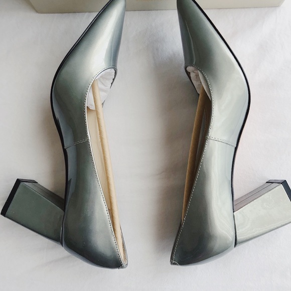 New MARC FISHER Zala Patent Leather Pointed Pumps - Picture 4 of 7